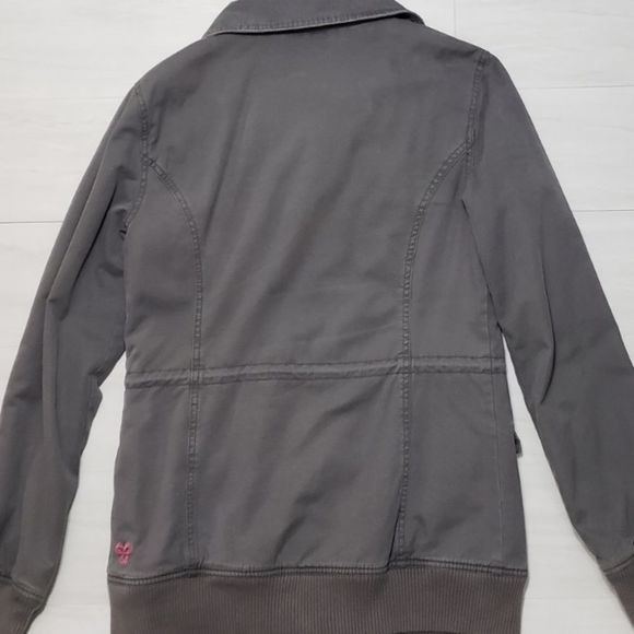 TNA Aritzia lined grey utility jacket - Picture 5 of 13
